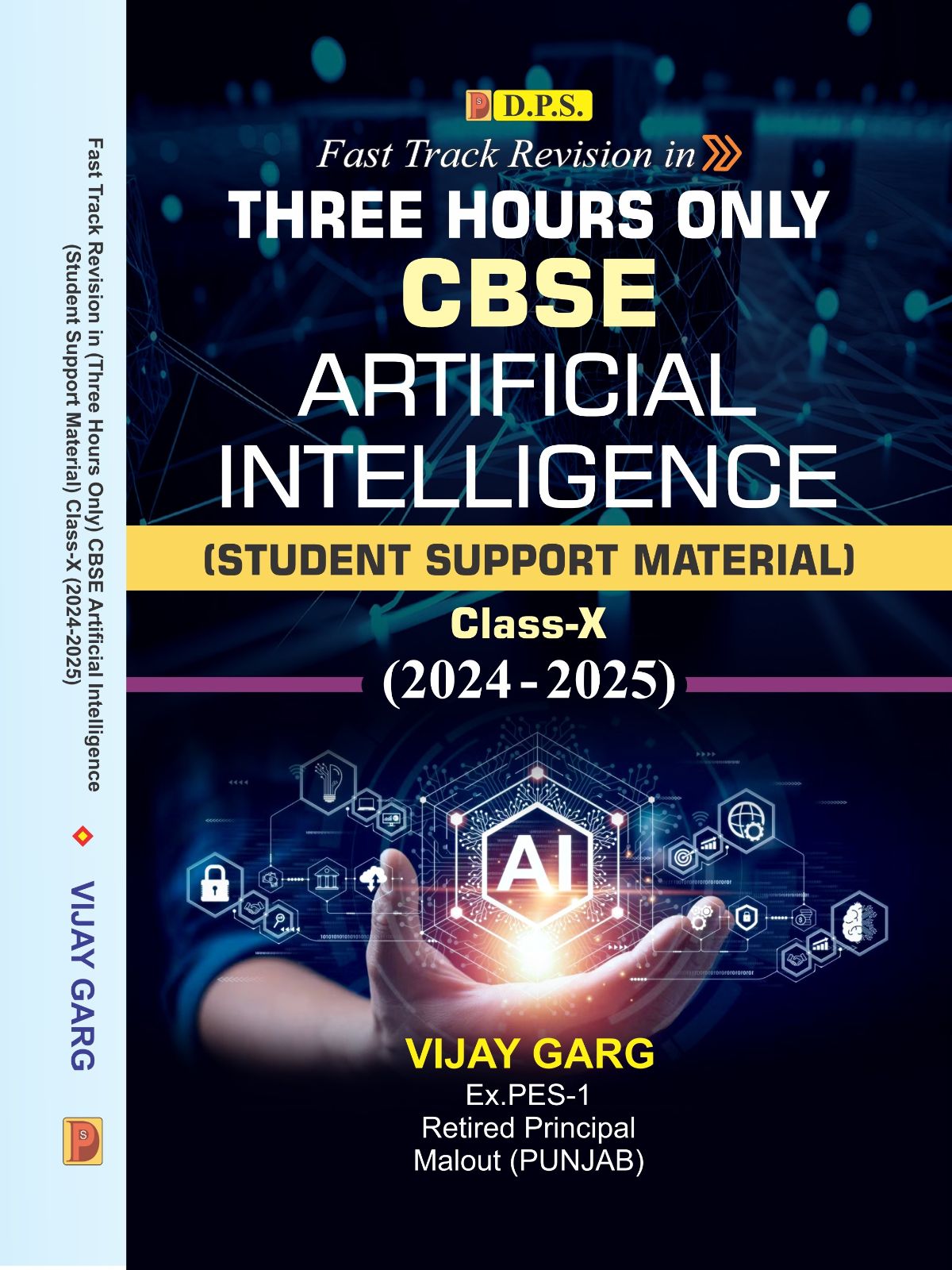Fast Track Revision in Three Hours Only CBSE Artificial Intelligence (Student Support Material) Class-X (2024-2025)